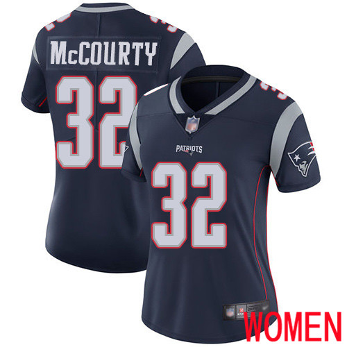 New England Patriots Football #32 Vapor Limited Navy Blue Women Devin McCourty Home NFL Jersey->youth nfl jersey->Youth Jersey